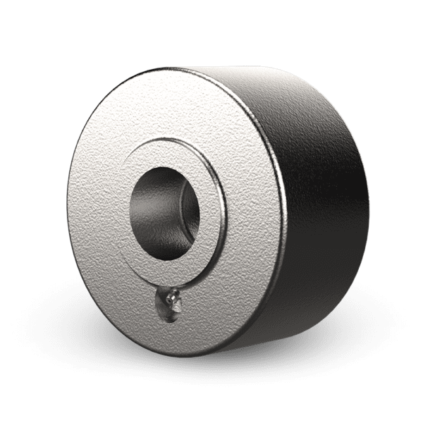Solid Steel Wheel: W-9106-SSR [Steel Grey]