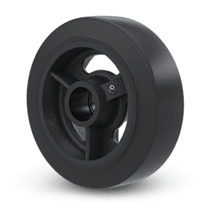 Moldon Rubber Wheel: W-7006-MR-1 3/16 [Black]