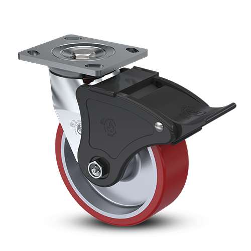 Algood Caster Construction: Brakes