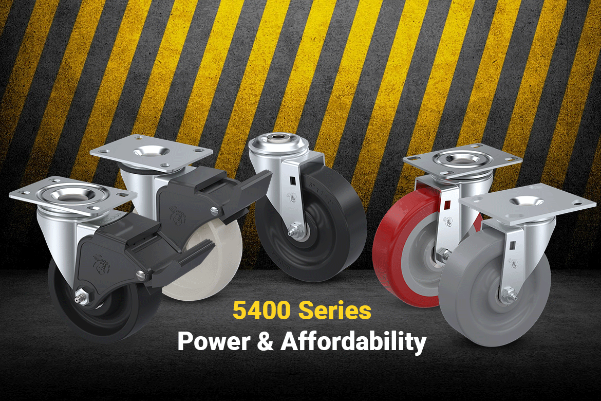 Product Spotlight Thumbnail for the 5400 Series Casters