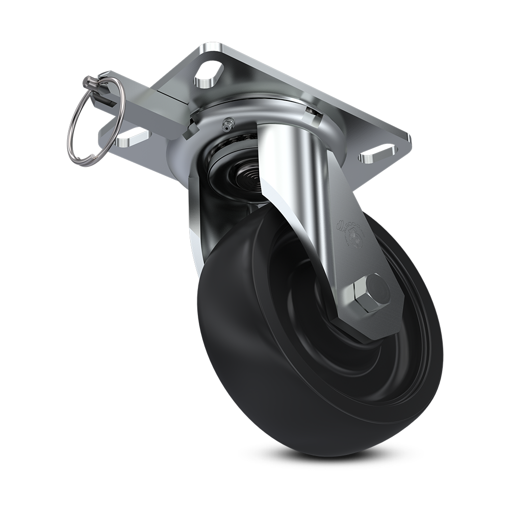 Algood Caster Brakes: S6863-A46H-RX-RB-4PSL