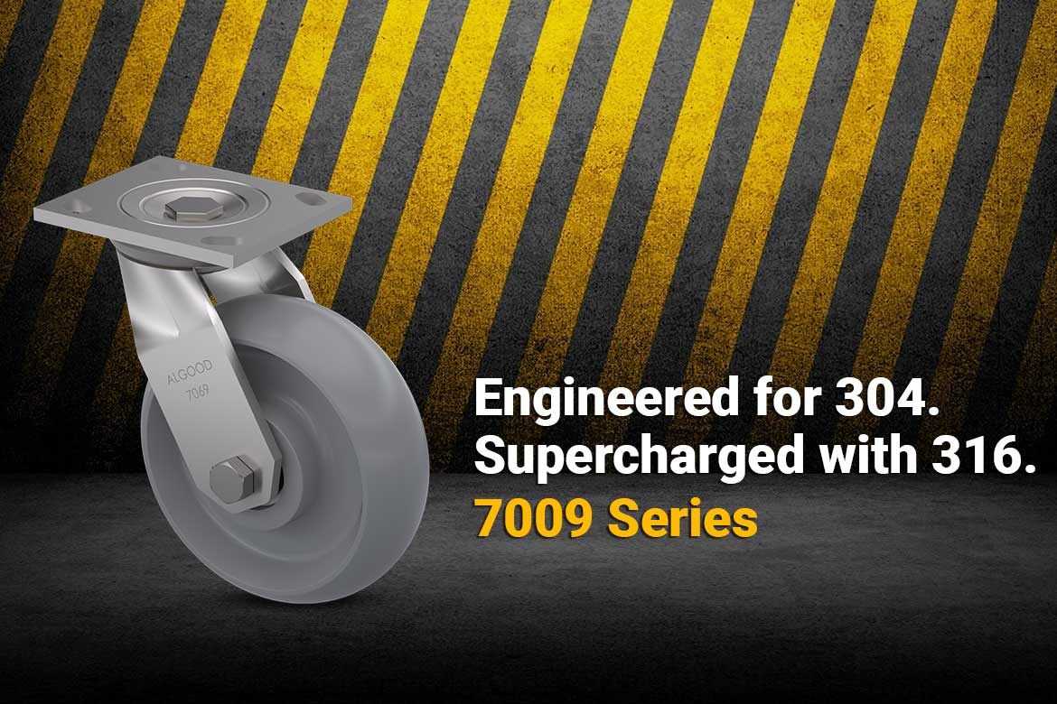 Algood Product Spotlight: 304 and 316 Stainless Steel Caster Series