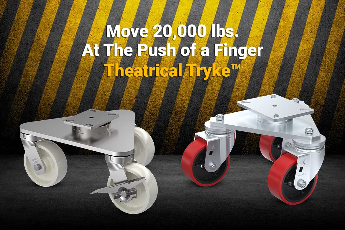 Algood Product Spotlight: Theatrical Tryke Caster Series