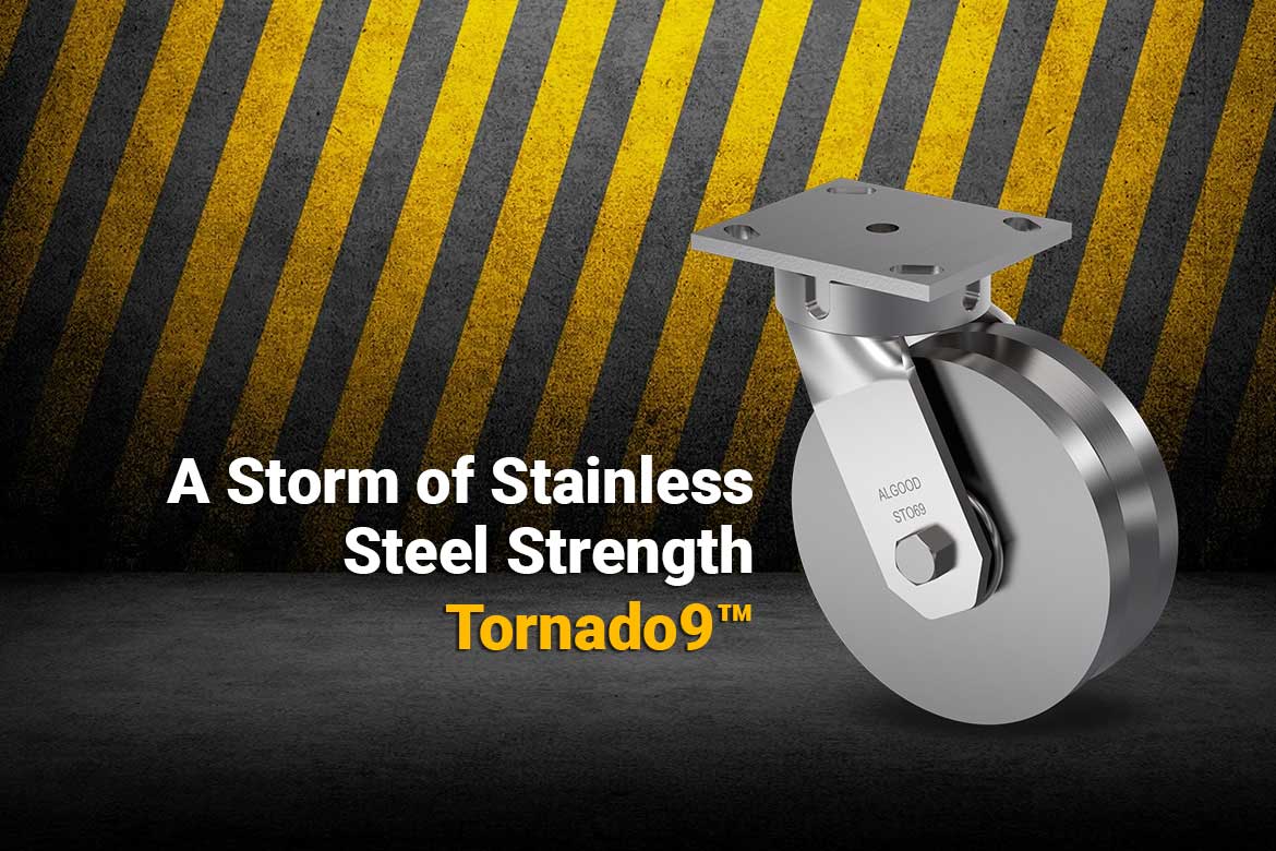 Algood Product Spotlight: 304 and 316 Stainless Steel Caster Series